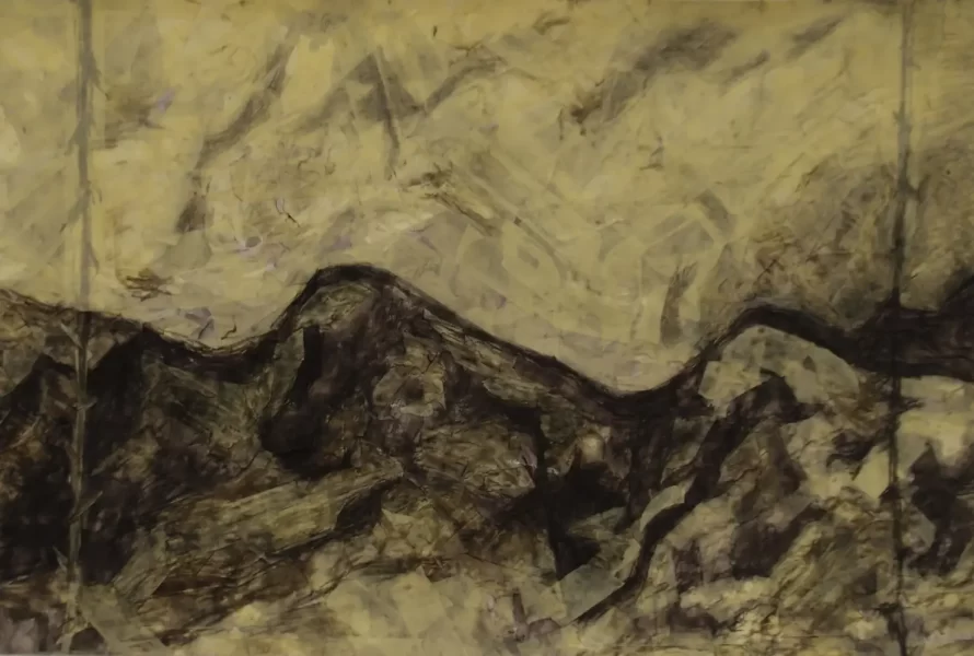 “Jing Yang”, Combined technique on paper, 2020.